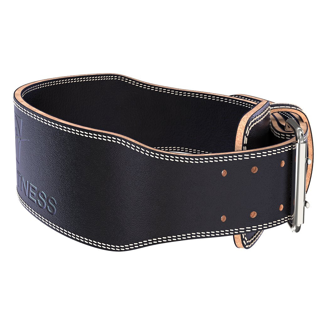 TUFF Weightlifting Belt | 7mm Genuine Leather Back Support